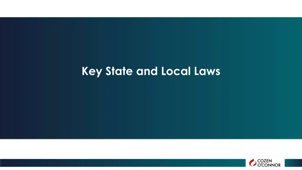 key state and local laws