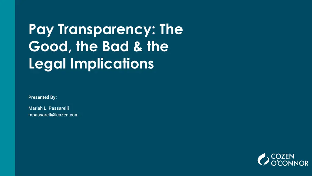 pay transparency the good the bad the legal