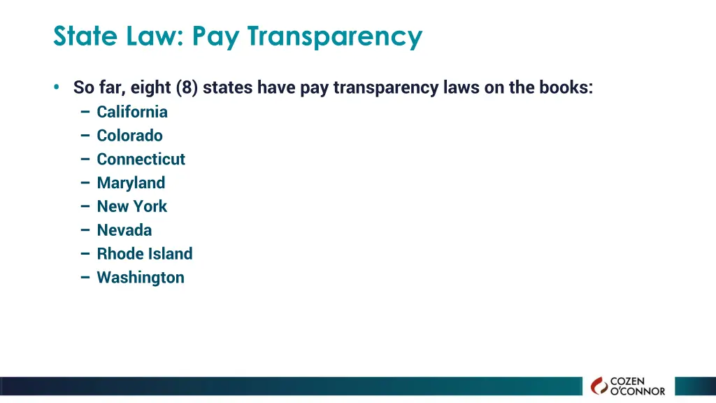 state law pay transparency