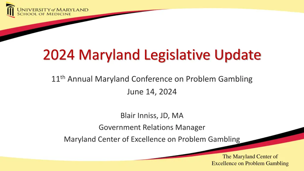 2024 maryland legislative update