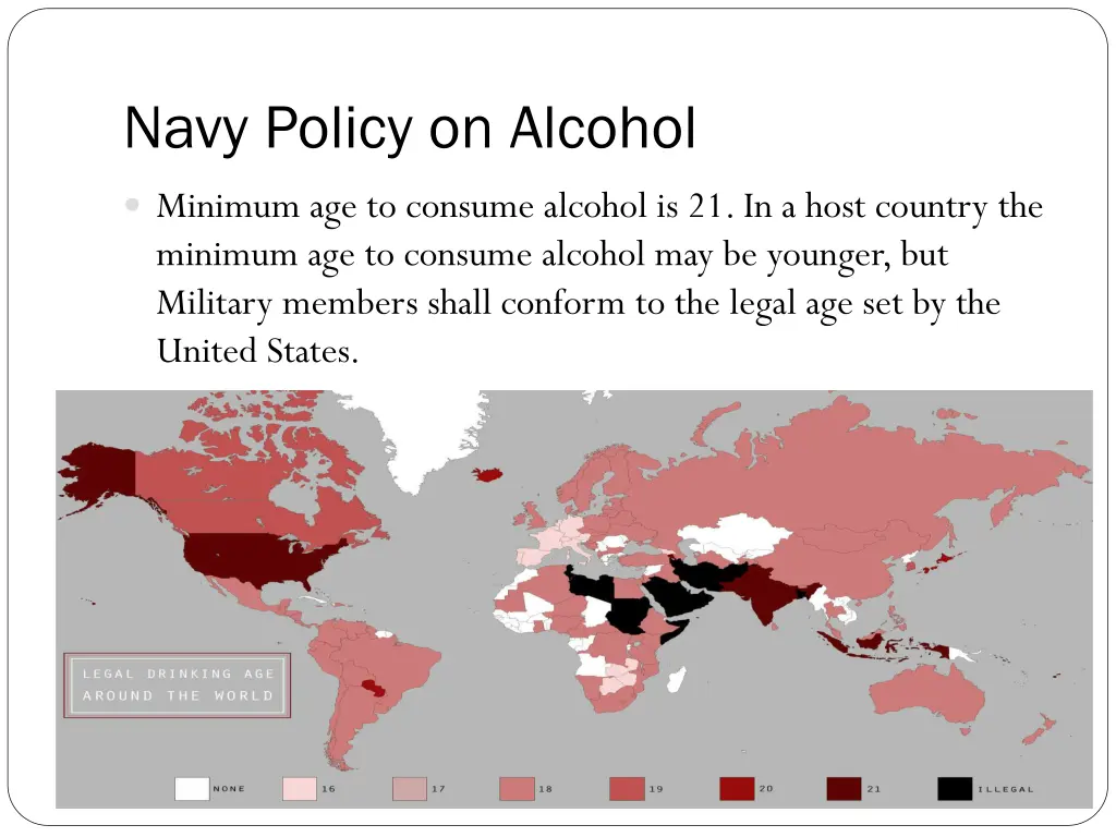 navy policy on alcohol