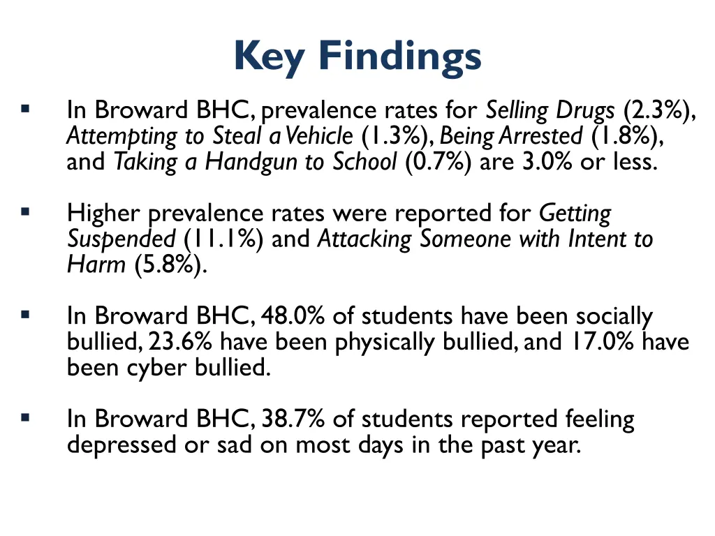 key findings 3
