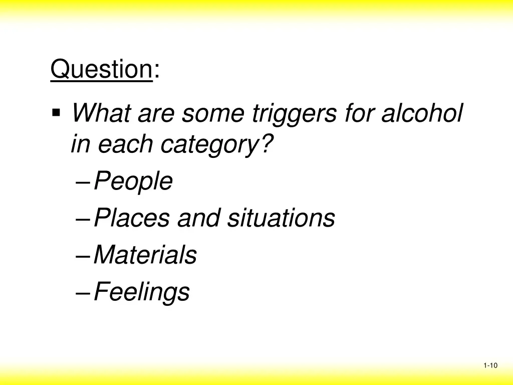 question