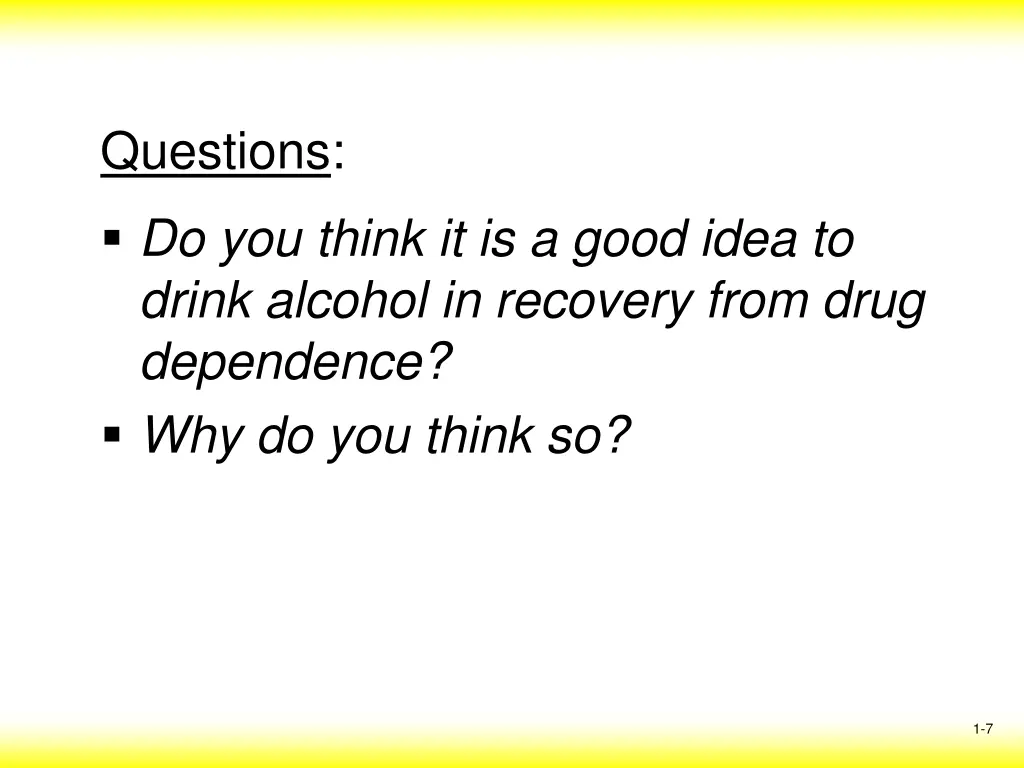 questions