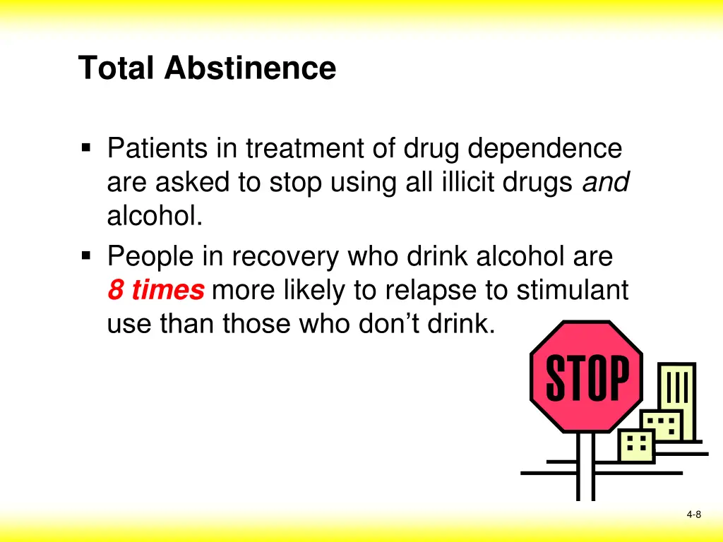 total abstinence