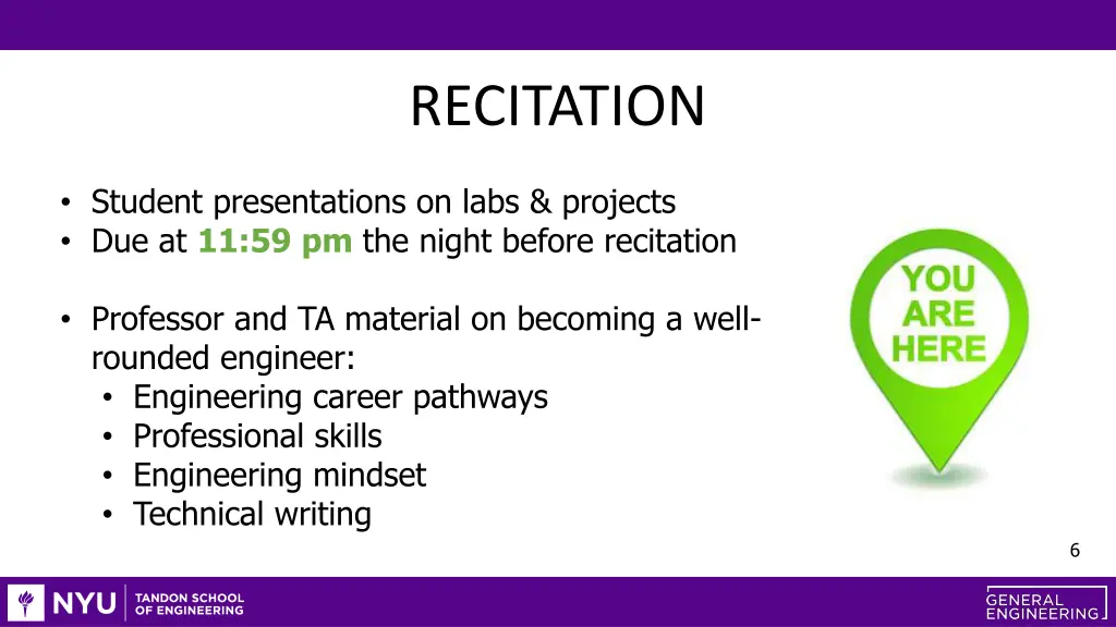 recitation