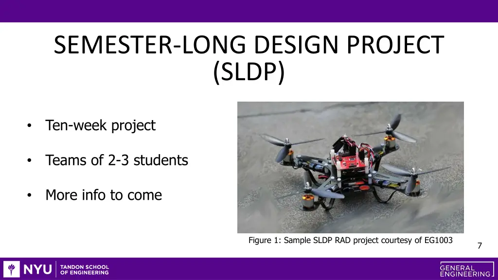 semester long design project sldp