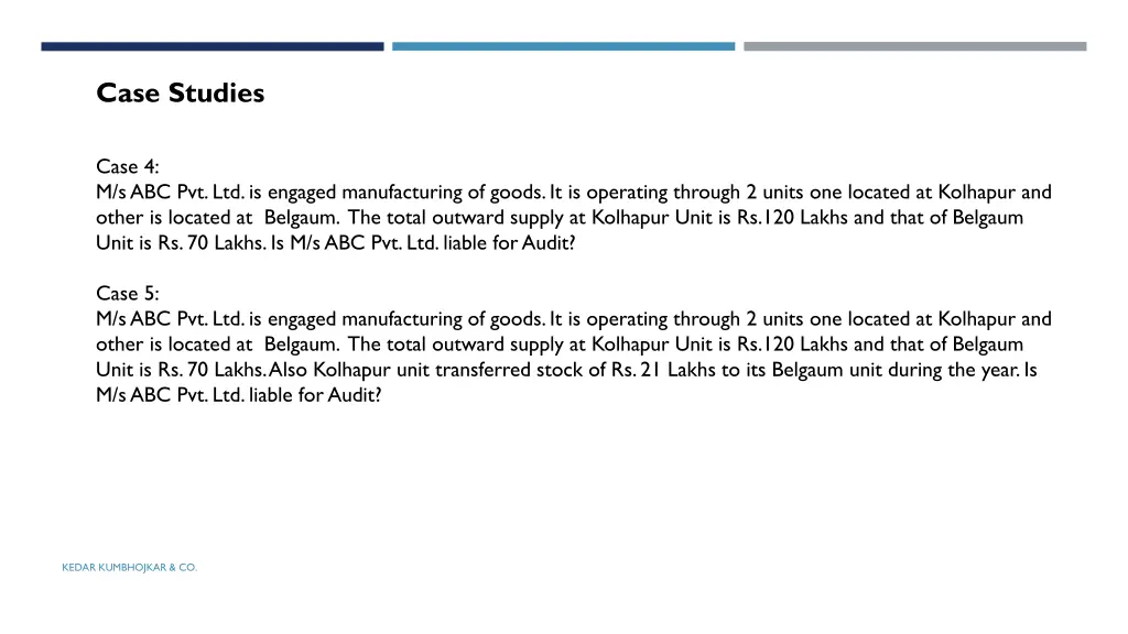 case studies 1
