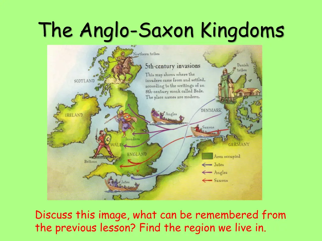 the anglo saxon kingdoms