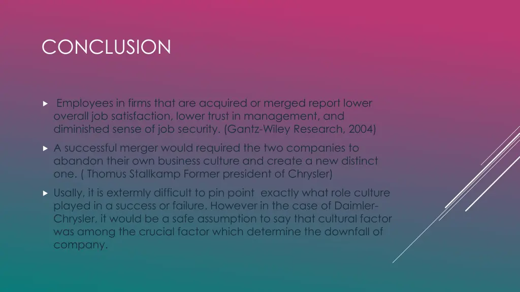 conclusion