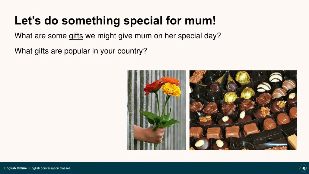 let s do something special for mum