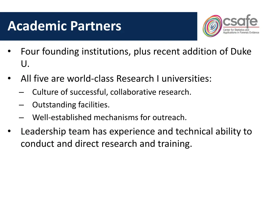 academic partners