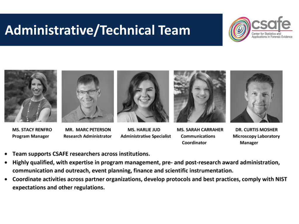 administrative technical team