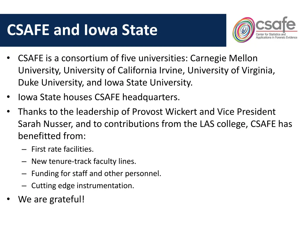 csafe and iowa state