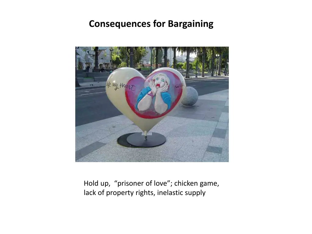 consequences for bargaining