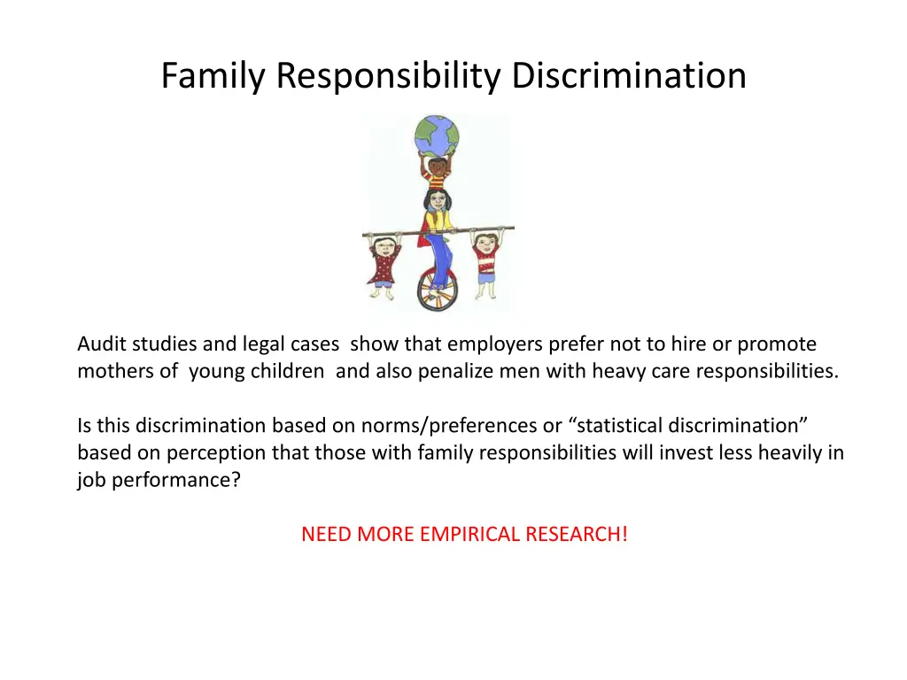 family responsibility discrimination
