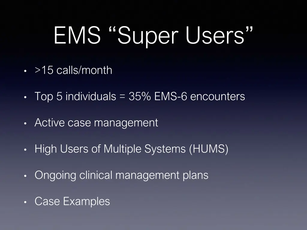 ems super users