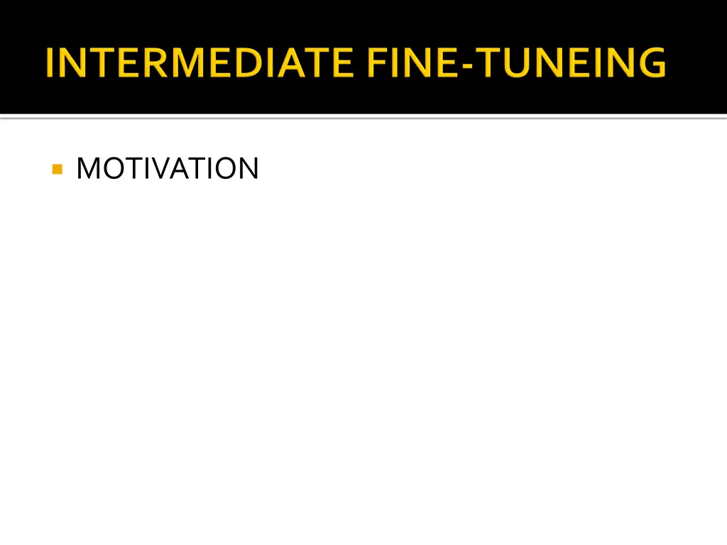 motivation