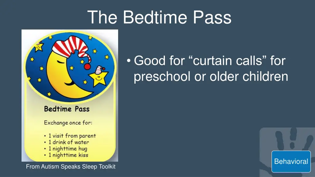 the bedtime pass