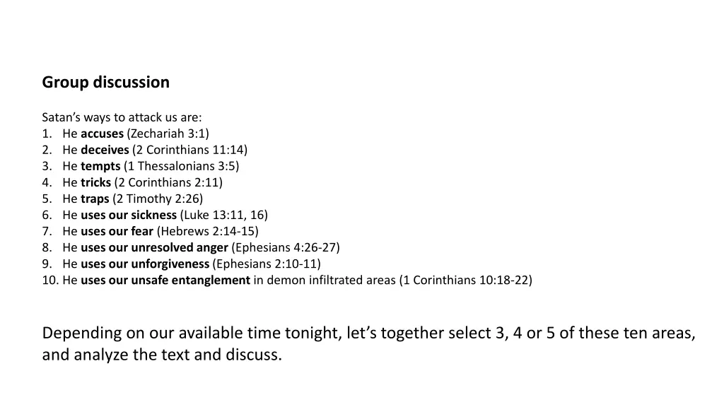 group discussion