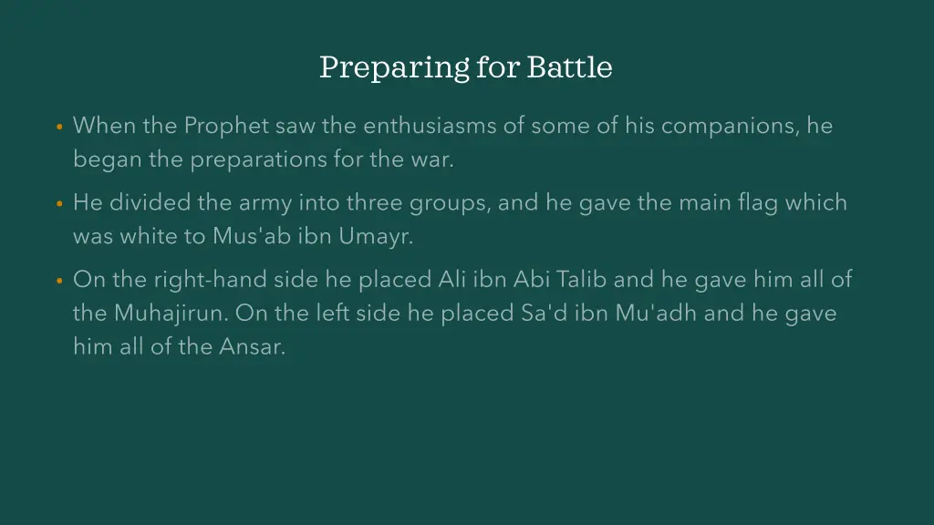 preparing for battle 11