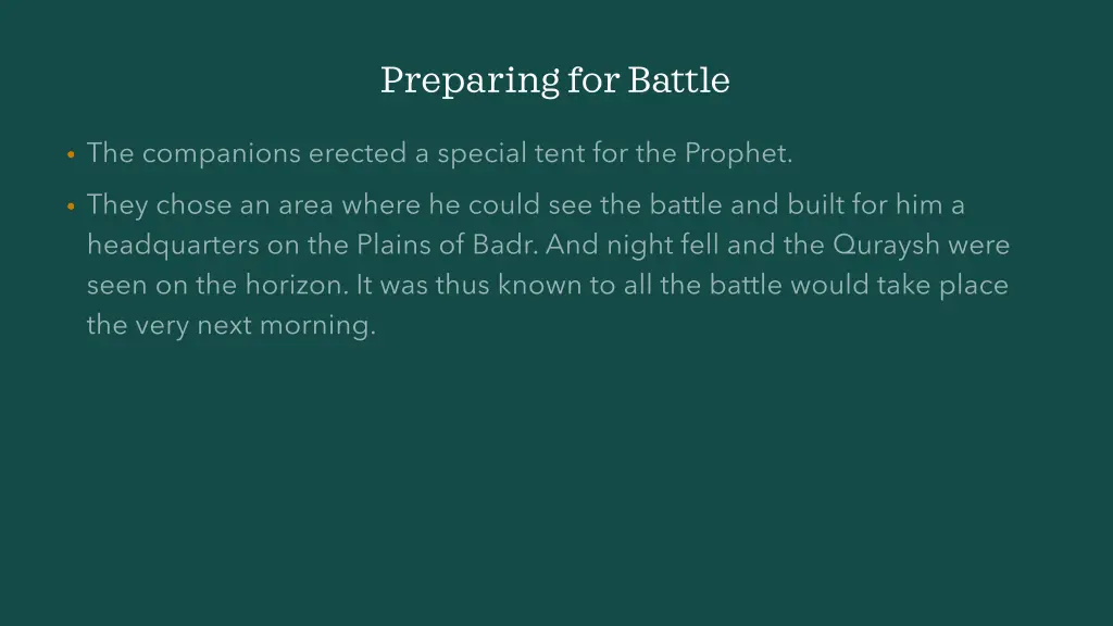 preparing for battle 16
