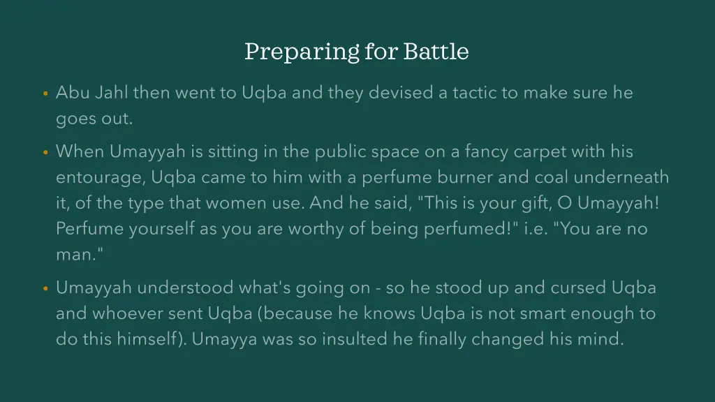 preparing for battle 3