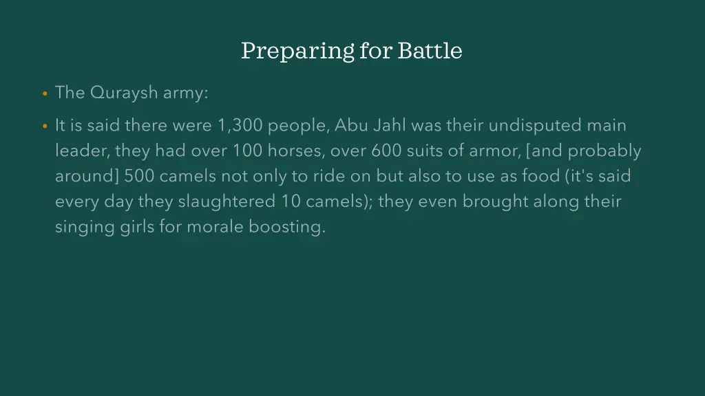 preparing for battle 5