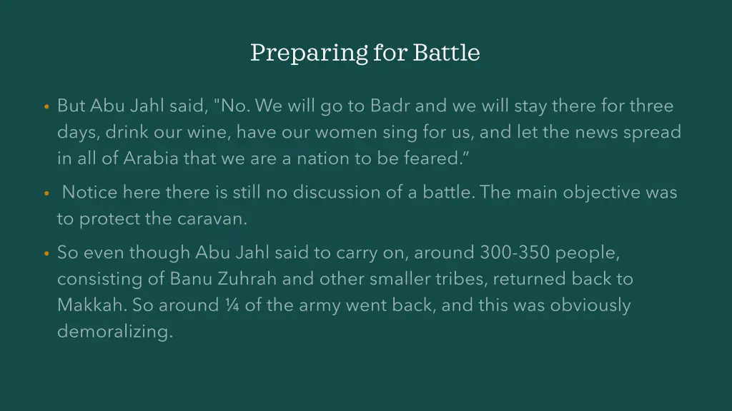preparing for battle 8