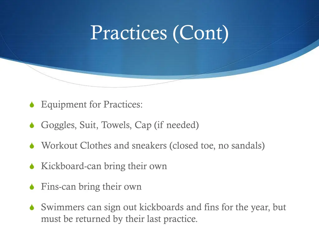 practices cont 1