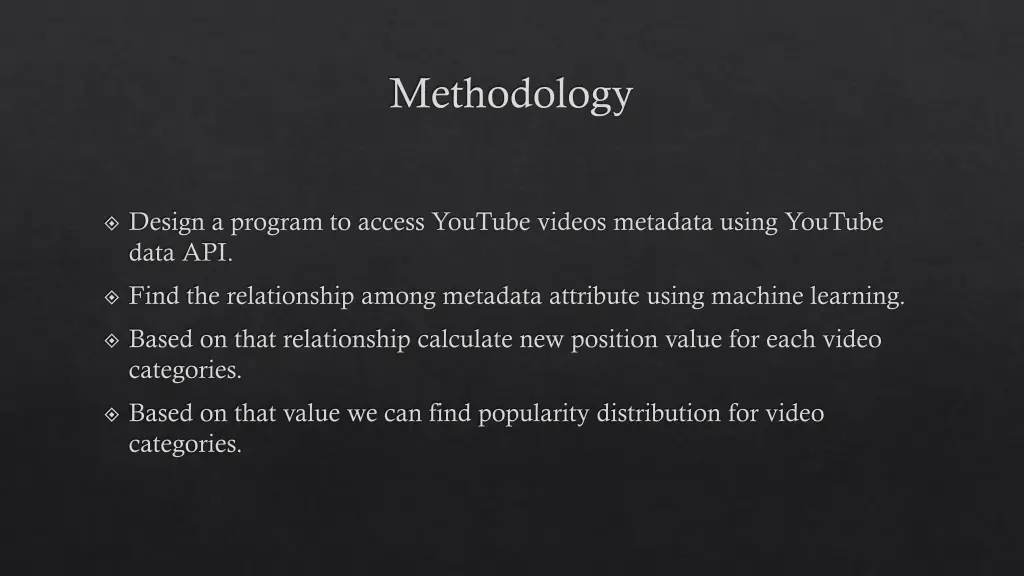 methodology