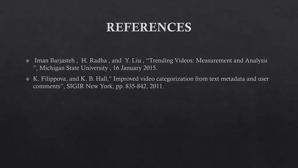 references