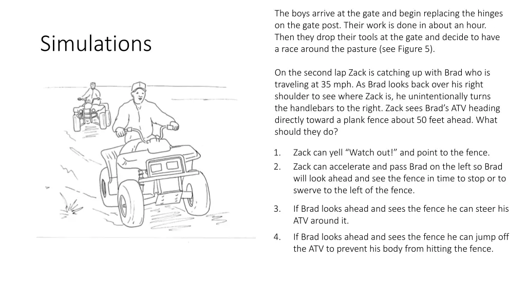 the boys arrive at the gate and begin replacing