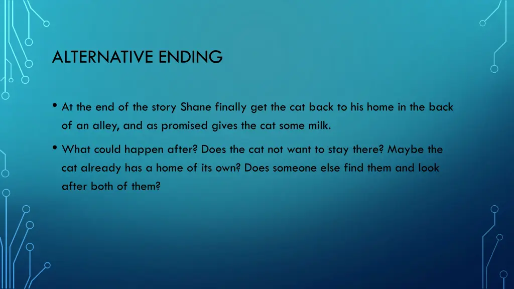 alternative ending