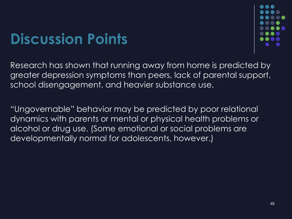discussion points 10