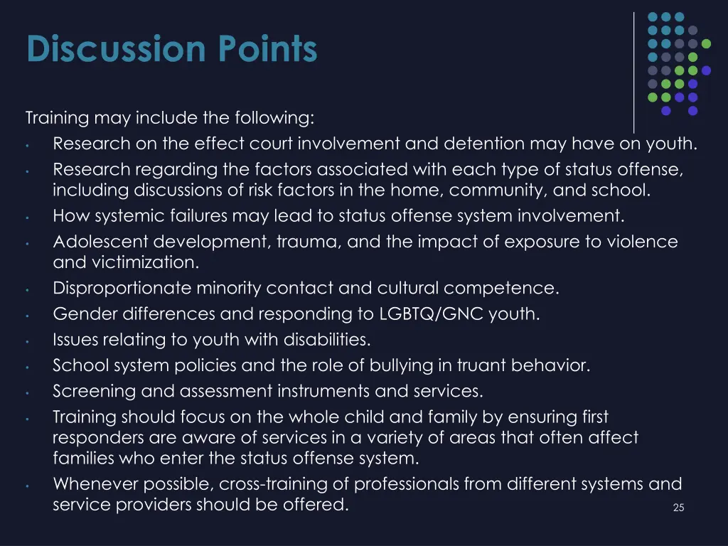 discussion points 5