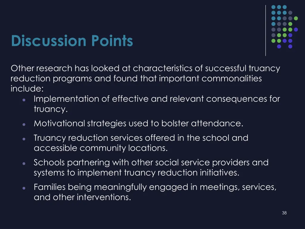 discussion points 9