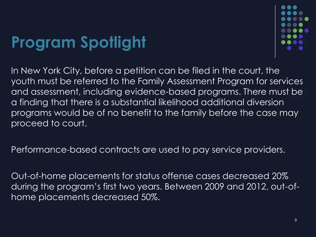 program spotlight