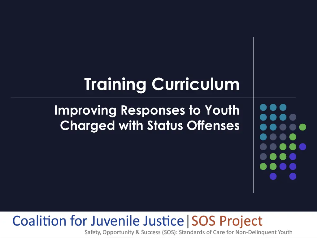 training curriculum