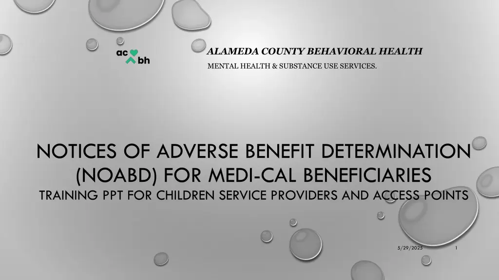 alameda county behavioral health