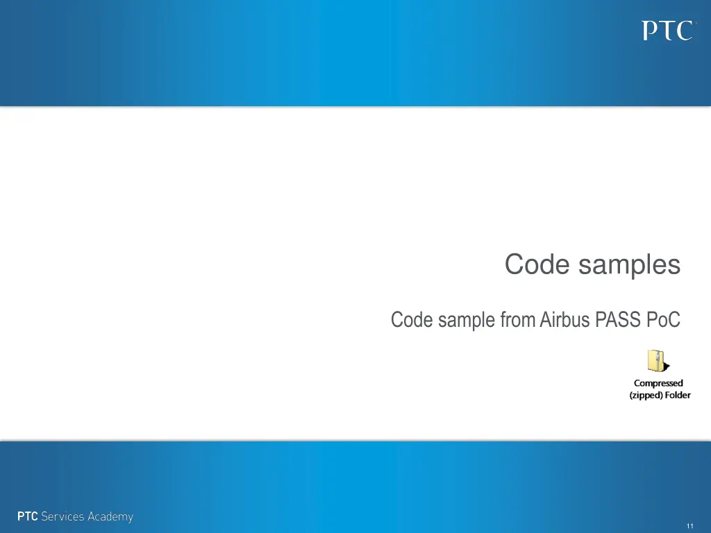 code samples