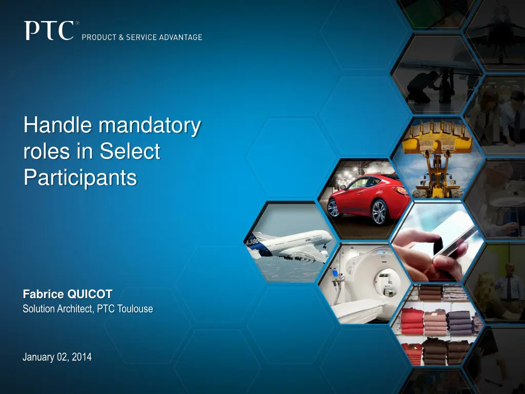handle mandatory roles in select participants