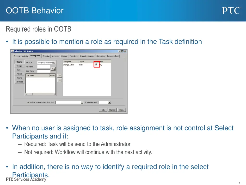 ootb behavior 1