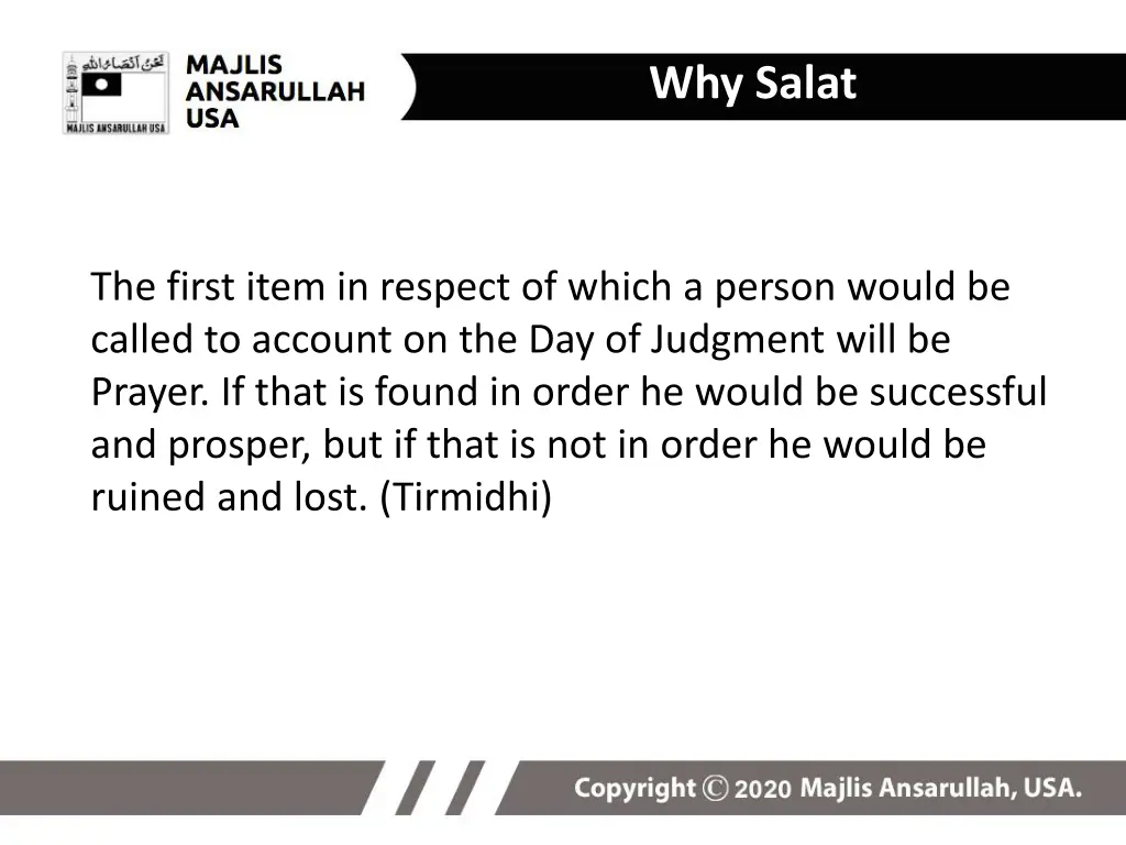 why salat