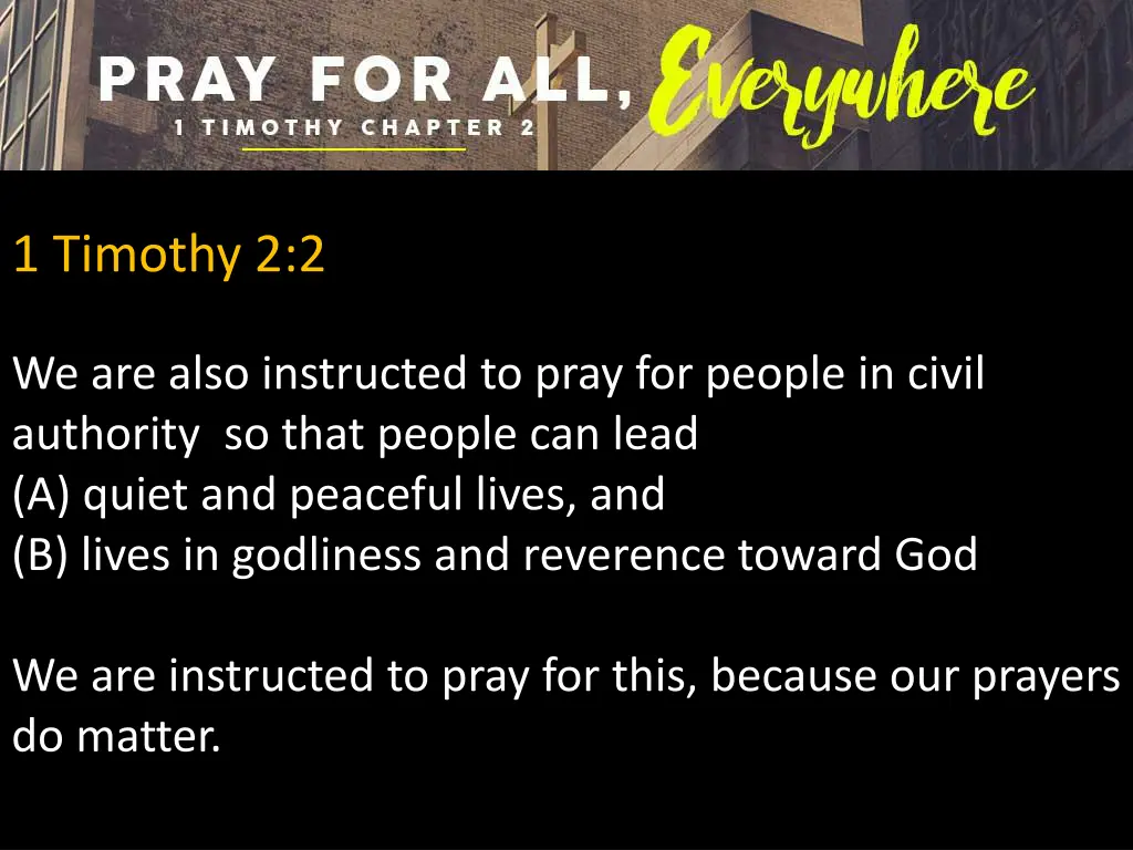 1 timothy 2 2