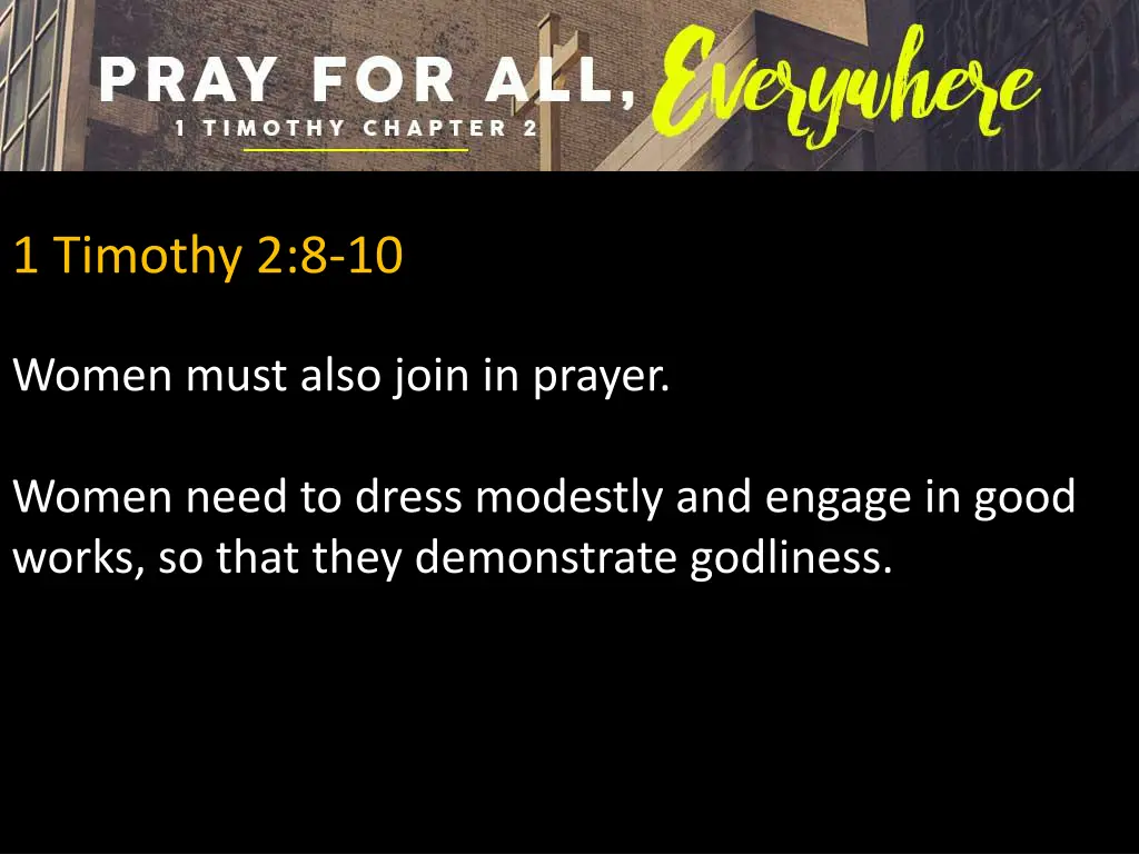 1 timothy 2 8 10 1