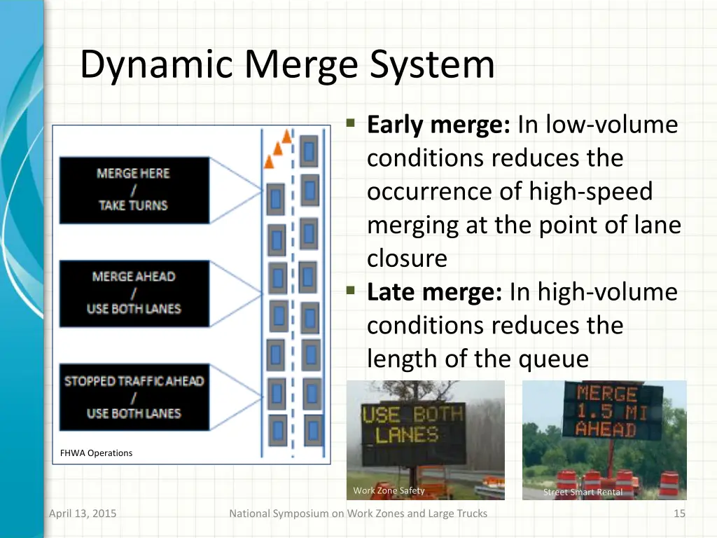 dynamic merge system