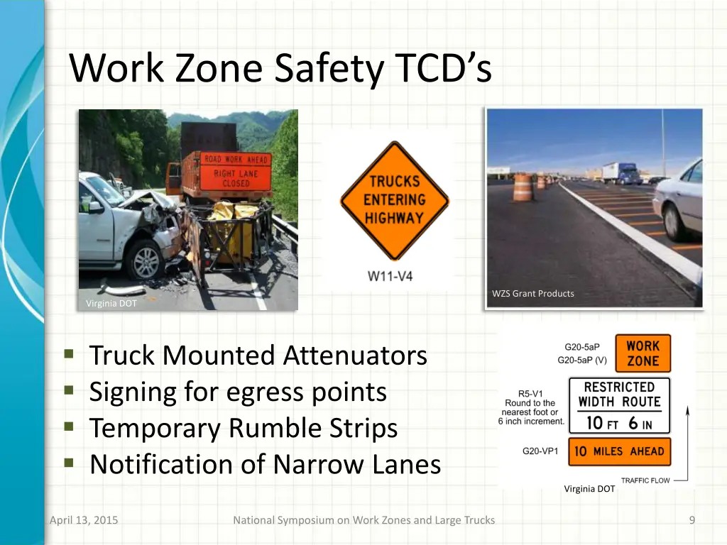 work zone safety tcd s