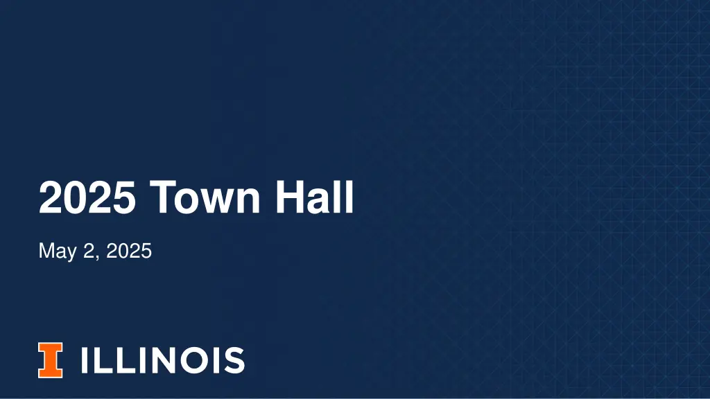 2025 town hall