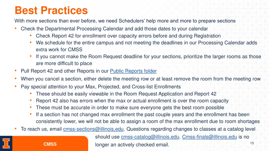 best practices with more sections than ever